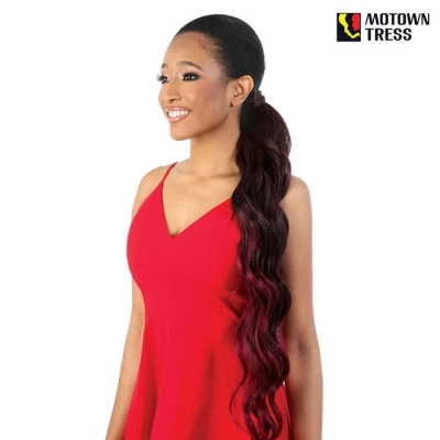 Motown Tress Ponydo Wrap Loose Body Curl Ponytail - PD-WRAP.BD