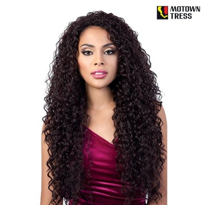 Motown Tress Quick N Easy Synthetic Half Wig - QE.CHLOE