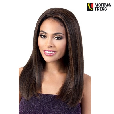 Motown Tress Quick N Easy Synthetic Half Wig - QE.ERIKA