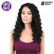 Motown Tress Synthetic Quick n Easy Half Wig - QE.SABLE