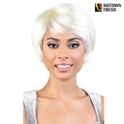 Motown Tress Human Hair Silver Gray Hair Collection - SH.DOTTY