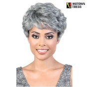 Motown Tress Human Hair Silver Gray Hair Collection - SH.KENDA