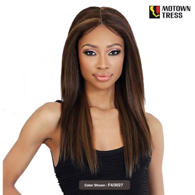 Motown Tress Seduction Synthetic Hair HD Invisible Deep Part Lace Wig - SLP.AMY20