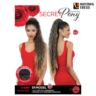 Motown Tress Seduction Secret Pony Drawstring - SP.MODEL