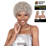 Motown Tress 100% Human Hair Silver Gray Hair Collection Wig - SVH.LAVON