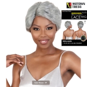 Motown Tress Silver Gray Hair Collection Human Hair HD Lace Wig - SVHL.GLEN