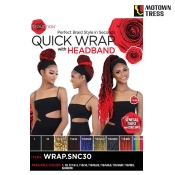 Motown Tress Seduction Synthetic Hair Quick Wrap Headband Wig - WRAP.SNC30