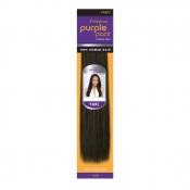 Outre Premium Purple Pack Human Hair Yaki 16"