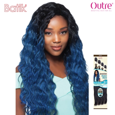 Outre Batik DUO Premium Multi Blend Jamaican Ocean Wave 5PCS (16.18.20.22+16 Parting Piece)