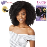 Outre Big Beautiful Hair Hunam Hair Blend Clip In 9pcs - 4C CORKSCREW AFRO