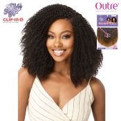 Outre Human Hair Blend Big Beautiful Hair Clip In 9 - 4C COILY FRO 10