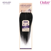 Outre Laid & Slayed 4x4 Lace Closure - NATURAL STRAIGHT 10-16