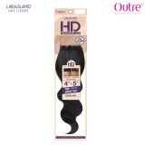 Outre Laid & Slayed 4X5 Lace Closure - HD NATURAL BODY 10-16