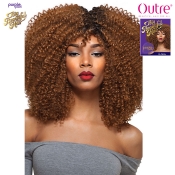 Outre Purple Pack Big Beautiful Hair 1 Pack Solution Human Hair Blend Weaving Hair - 3C-WHIRLY