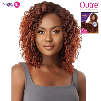 Outre Premium Purple Pack 3PCS - WET & WAVY BEACH CURL