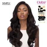 Outre Simply 100% Non-Processed Human Hair Weave Bundle - NATURAL BODY