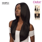 Outre Simply 100% Unprocessed Human Hair Coconut Weave Bundle - NATURAL STRAIGHT
