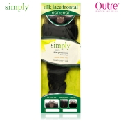 Outre Simply Non-Processed Human Hair Silk Lace Frontal Closure - BODY WAVE 12