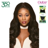 Outre Simply Non-Processed Human Hair 360 Silk Lace Frontal Closure - Natural Body