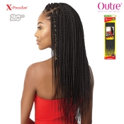 Outre X-Pression Crochet Braid - BOX BRAID SMALL NATURAL TIP 45 STRANDS 20