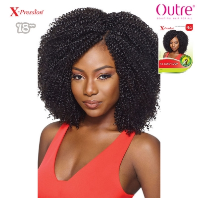 Outre X-Pression Crochet Braid - 4C COILY LOOP