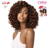 Outre X-Pression Curlette 4X Crochet Braid - LOOSE SPIRAL RODSET 8
