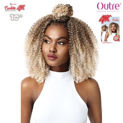 Outre X-Pression Curlette 4X Crochet Braid - TWIST ROD SET 10