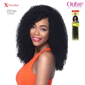 Outre X-Pression Crochet Braid - 4 IN 1 LOOP JERRY CURL 14