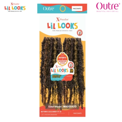 Outre Synthetic X-pression Lil Looks Braid - BUTTERFLY LOCS SWEETY 8 2X
