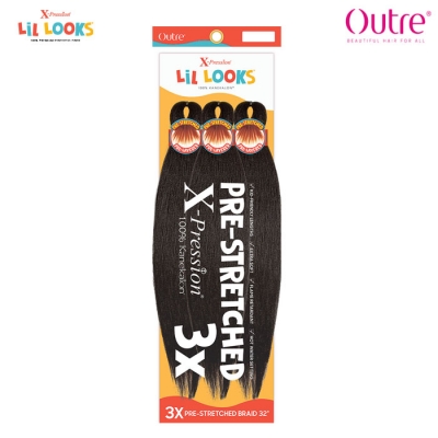 Outre Xpression Lil Looks 3X PRE STRETCHED Braid - CALMING BRAID 32