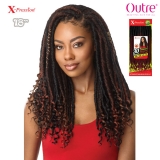 Outre Synthetic X-Pression Crochet Braid - STRAIGHT BAHAMA LOCS 18