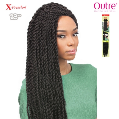 Outre X-Pression Crochet Braid - SENEGALESE TWIST LARGE 18