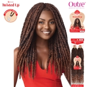 Outre Synthetic X-Pression Twisted Up Crochet Braid - 2X BONITA BUTTERFLY LOCS 18