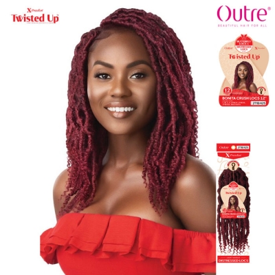 Outre X-Pression Twisted Up Crochet Braid - BONITA CRUSH LOCS 12