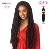 Outre X-Pression Twisted Up Crochet Braid - PASSION BOHEMIAN CURL 24