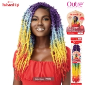 Outre X-Pression Twisted Up Crochet Braid - BUTTERFLY JUNGLE ISLAND SUMMER LOCS 18