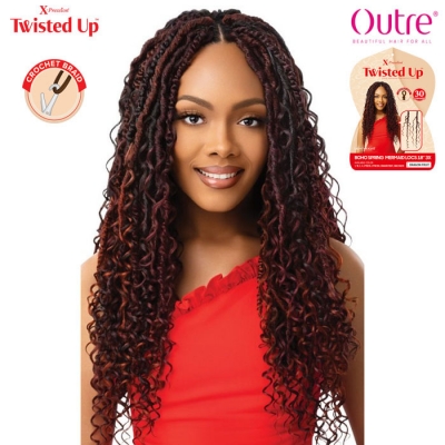 Outre X-Pression Twisted Up Crochet Braid - 3X BOHO SPRING MERMAID 18