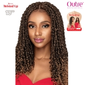 Outre X-Pression Twisted Up Crochet Braid - PASSION WATERWAVE FEED TWIST 18
