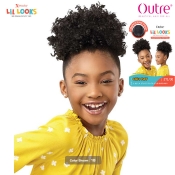 Outre Lil Looks Synthetic Drawstring Ponytail - COILY PUFF