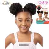 Outre Lil Looks Synthetic Drawstring Ponytail - MINI DUO PUFFS