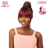 Outre Pretty Quick Synthetic Bun & Bang - ANGELINE