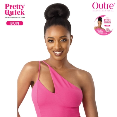 Outre Pretty Quick Synthetic Hair Bun - CHLOE