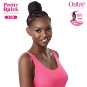 Outre Pretty Quick Synthetic Hair Bun - ZORA BRAID MEDIUM