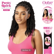 Outre Synthetic Pretty Quick Drawstring Pony - BUTTERFLY JUNGLE LOCS 20