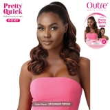 Outre Premium Synthetic Pretty Quick Drawstring Ponytail - INES