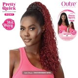 Outre Synthetic Pretty Quick Drawstring Ponytail - W&W DEEP TWIST 22