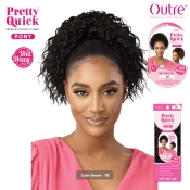 Outre Pretty Quick Premium Synthetic Ponytail -  W&W DEEP TWIST CURL