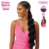 Outre Synthetic Pretty Quick Wrap Pony - FINGER WAVE 24