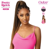 Outre Synthetic Pretty Quick Wrap Ponytail - LARGE BOX BRAID 28