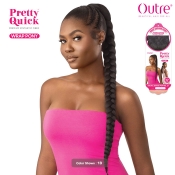 Outre Pretty Quick Wrap Pony -  NATURAL BRAIDED PONYTAIL 32